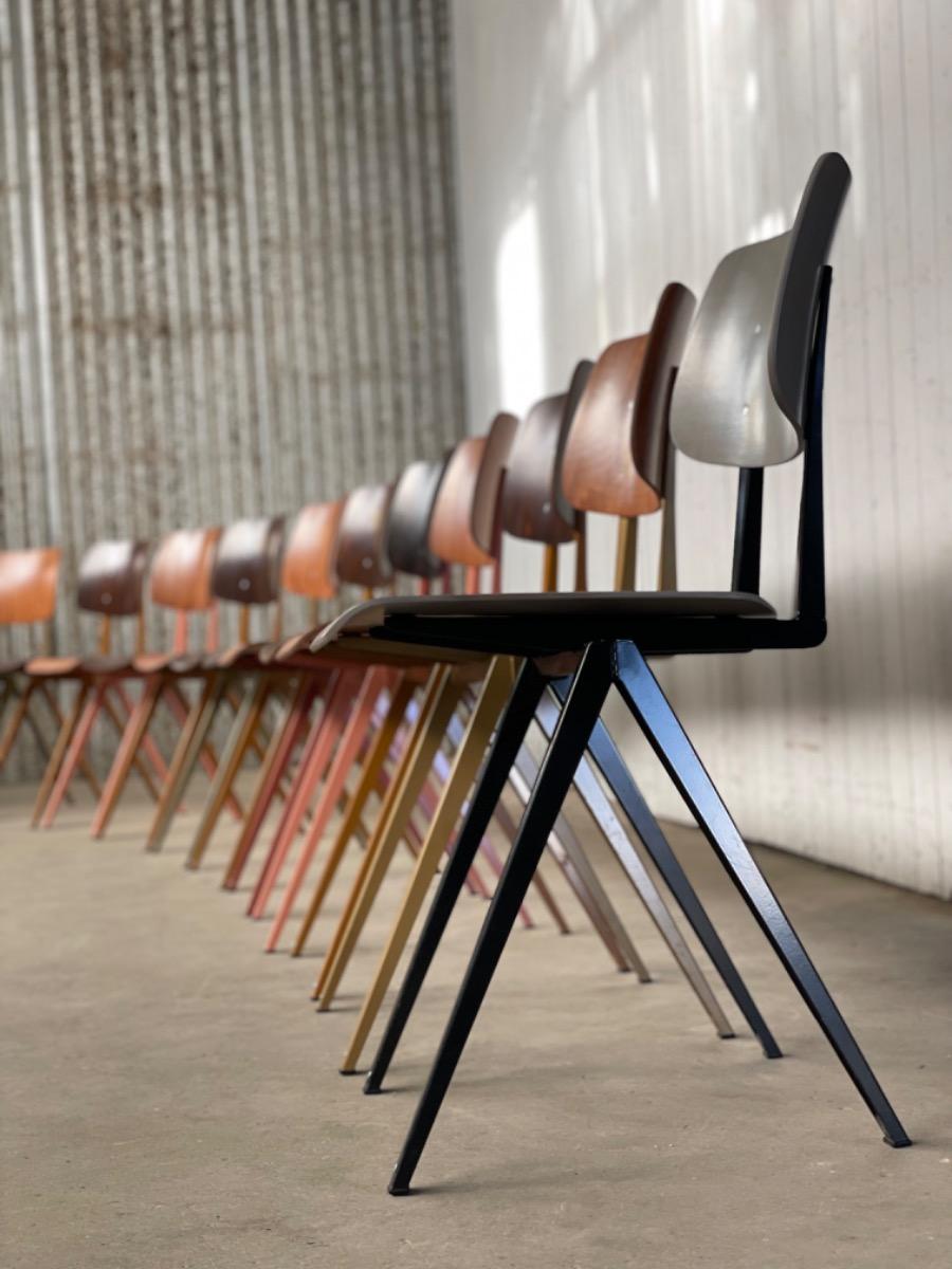 3x Galvanitas s16 chairs - Dutch design - 2000s