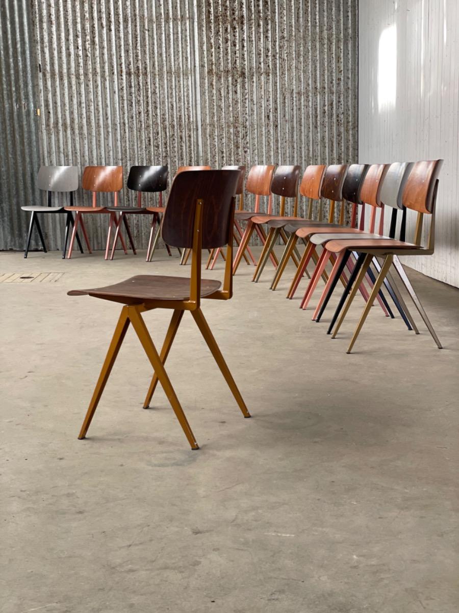 3x Galvanitas s16 chairs - Dutch design - 2000s