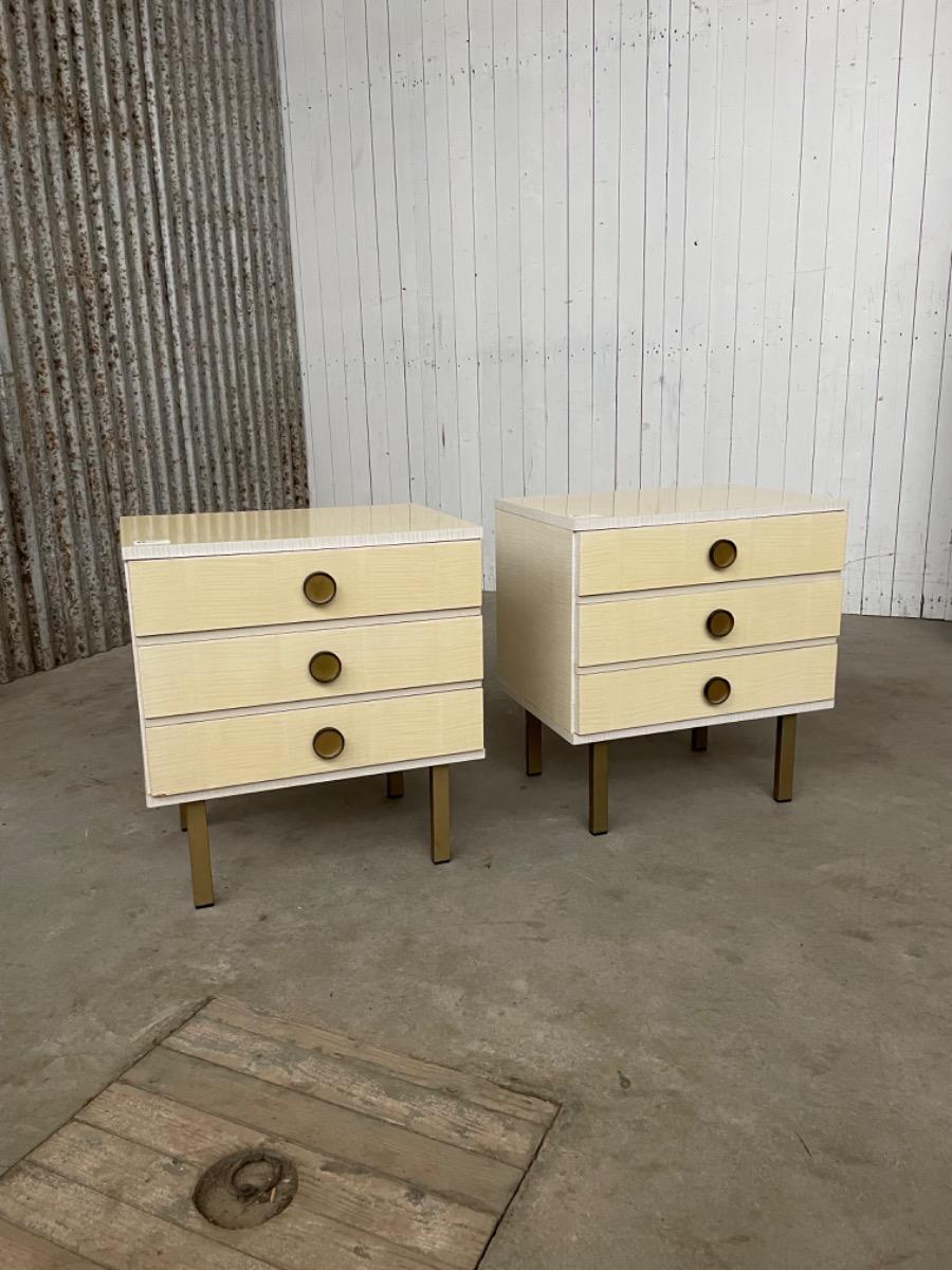 Vintage night stands - 1960s - Dutch design 