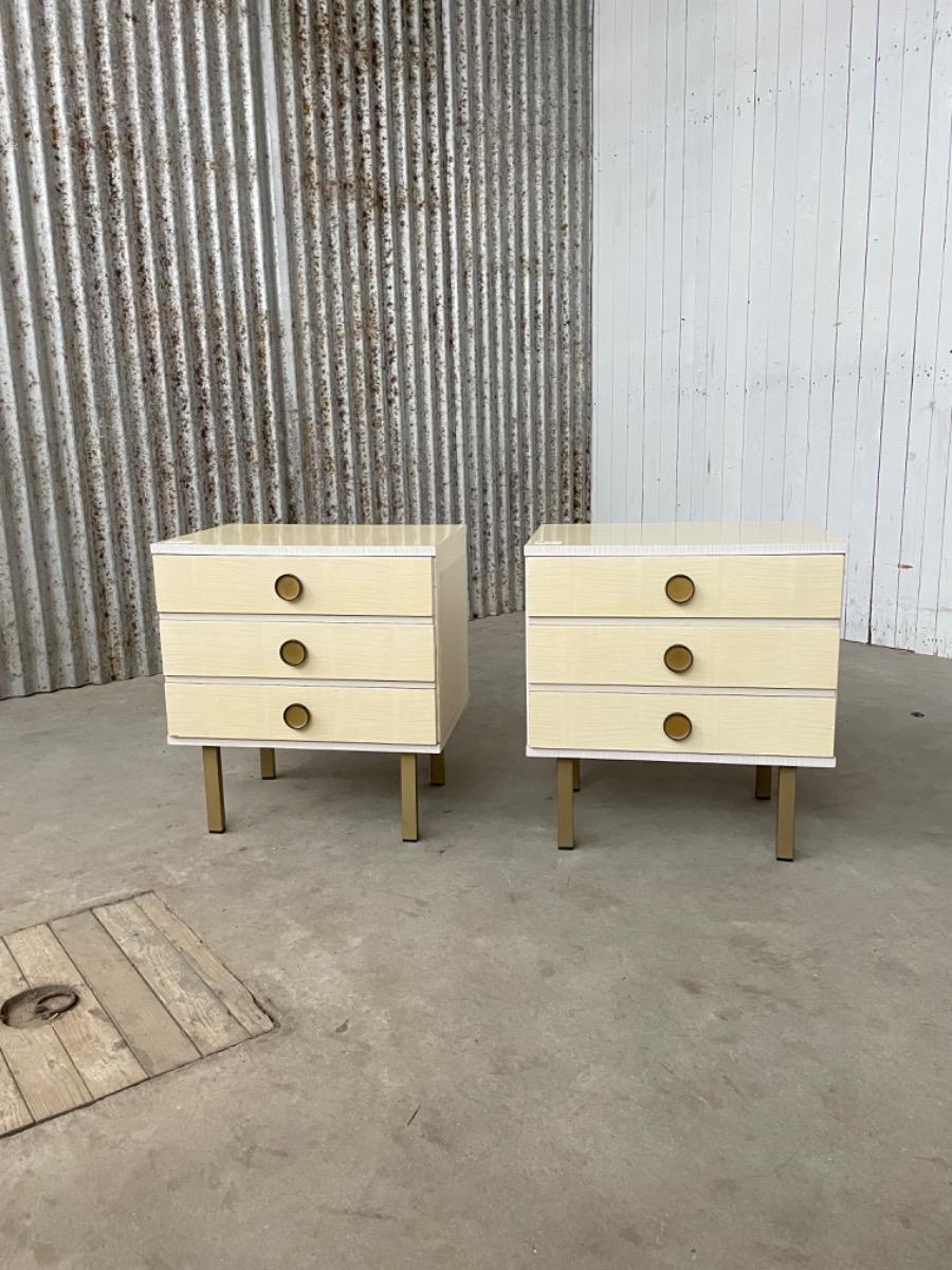 Vintage night stands - 1960s - Dutch design 