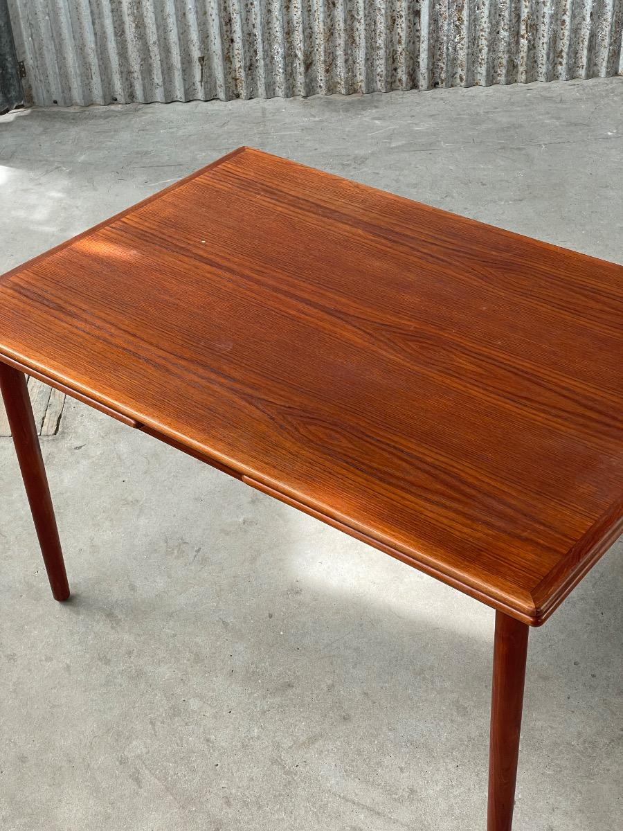 Teak Extendable Dining Table from Sigh & Søns Møbelfabrik, 1960s