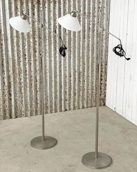 2x Vintage Floor Lamp 1950s