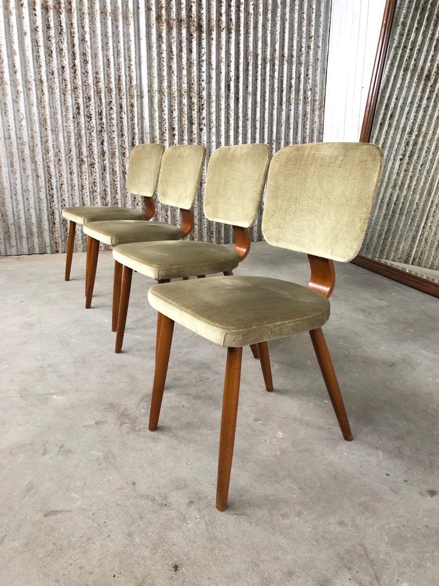 Vintage Dutch design chairs 1960s, style Pastoe