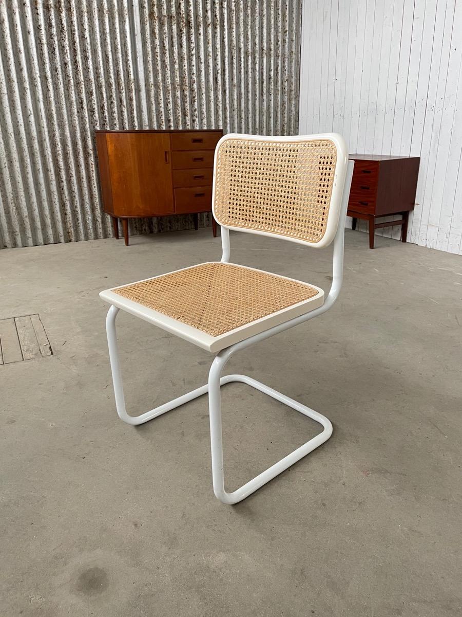 Vintage chair with webbing seat