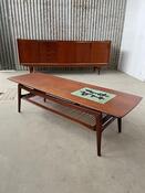 Vintage Coffee Table Louis van Teeffelen 1960s 