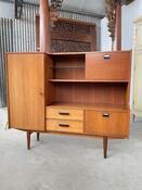 Vintage Dutch style highboard 1960s 