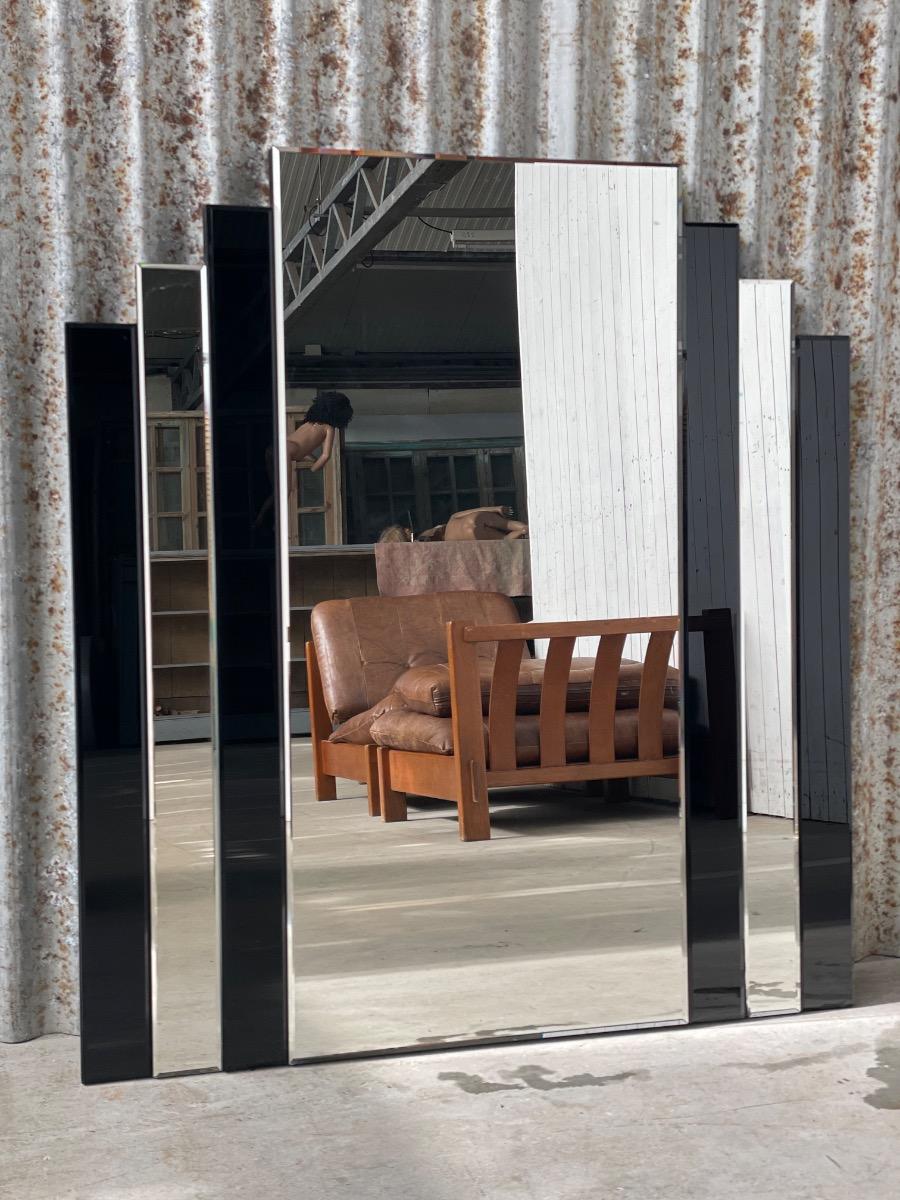 Art deco design mirror 1980s