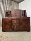 Art Deco Wall Cabinet, Netherlands 1920s