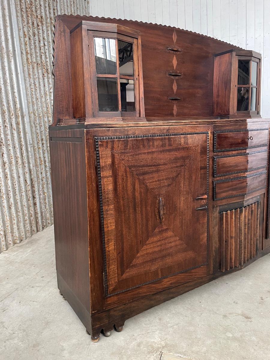 Art Deco Wall Cabinet, Netherlands 1920s