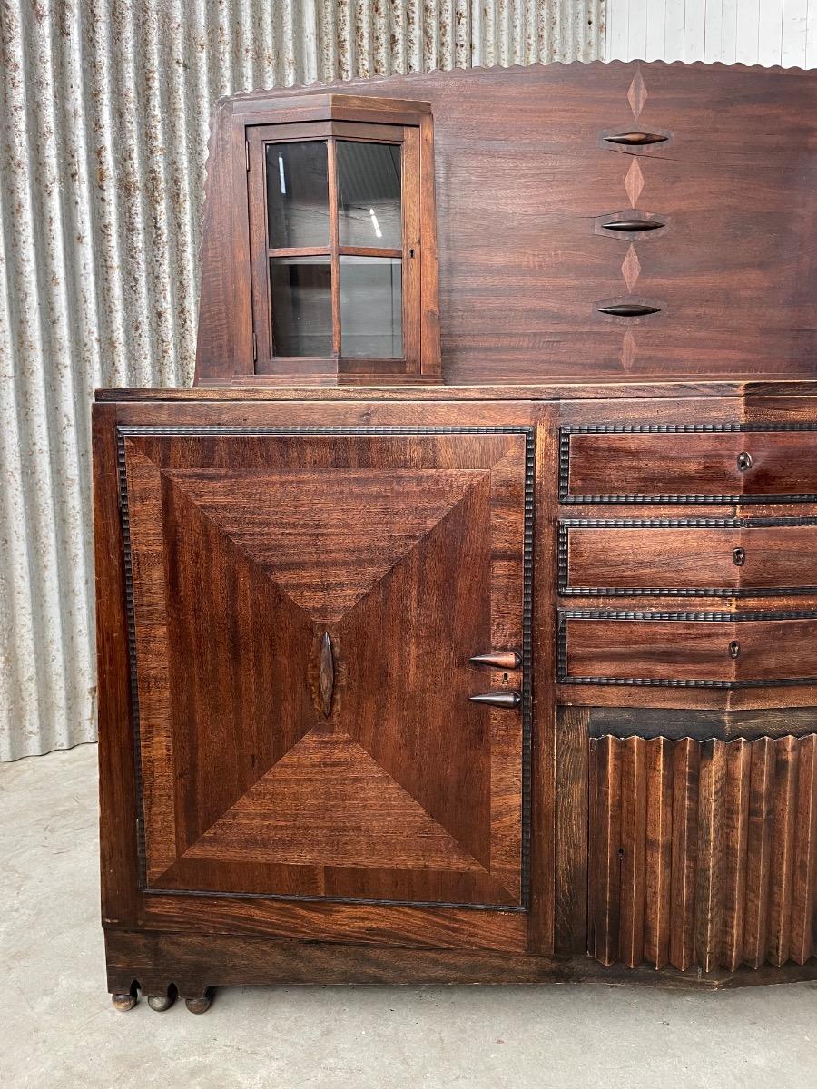 Art Deco Wall Cabinet, Netherlands 1920s
