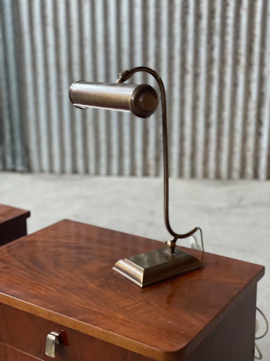 Brass Table Lamp Vintage