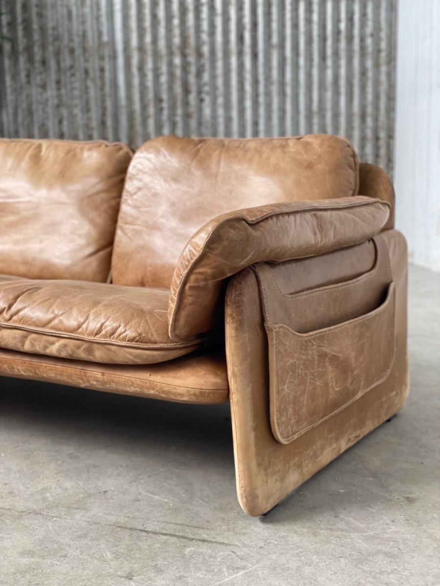 DS- 61 Sofa by De Sede design team 1970s