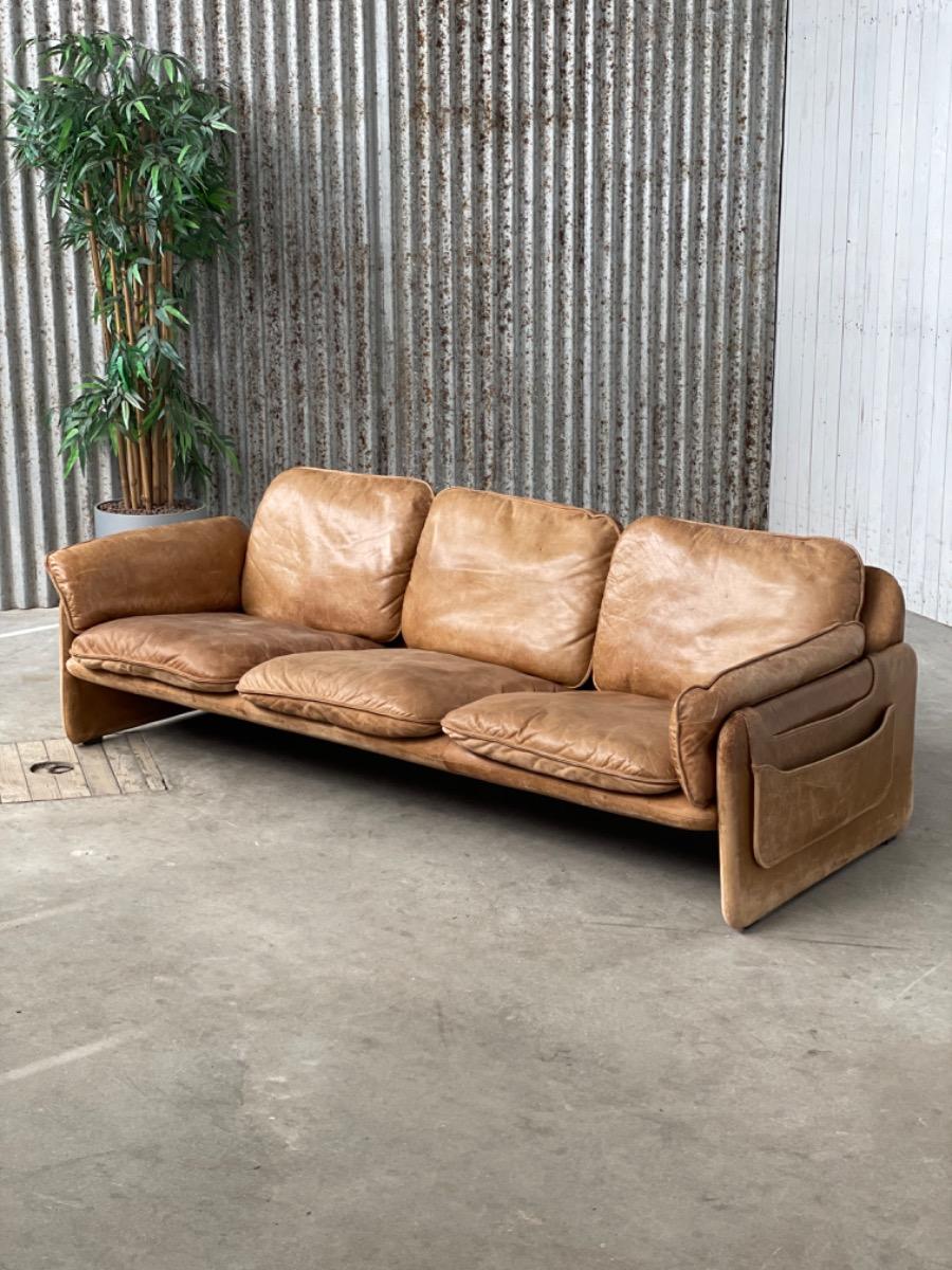 DS- 61 Sofa by De Sede design team 1970s