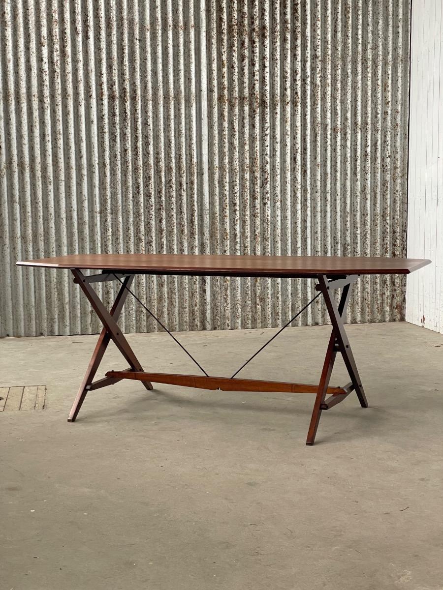Franco Albini dining table TL2 Cavalletto Poggi, Italy 1950