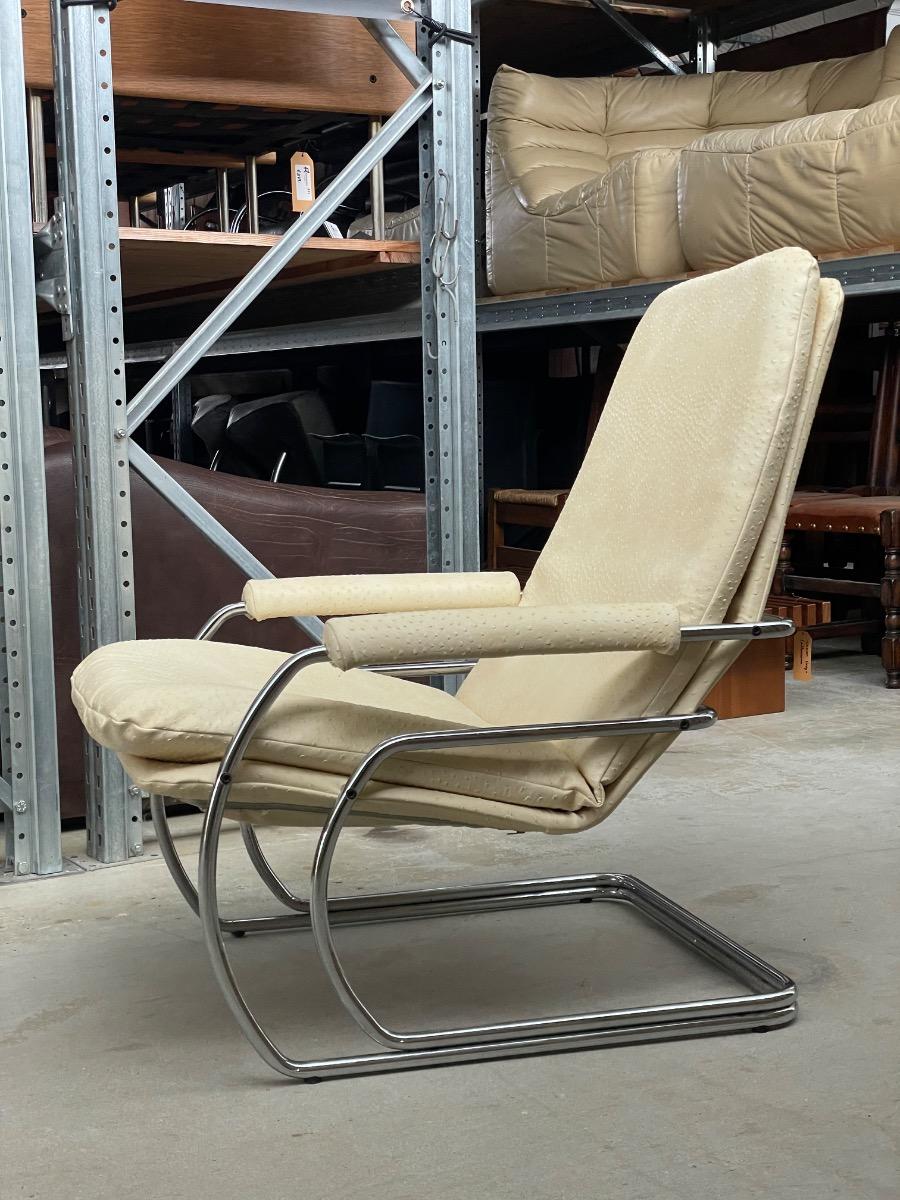 Gelderland loungechair 301 1970s by Jan de Bouvrie