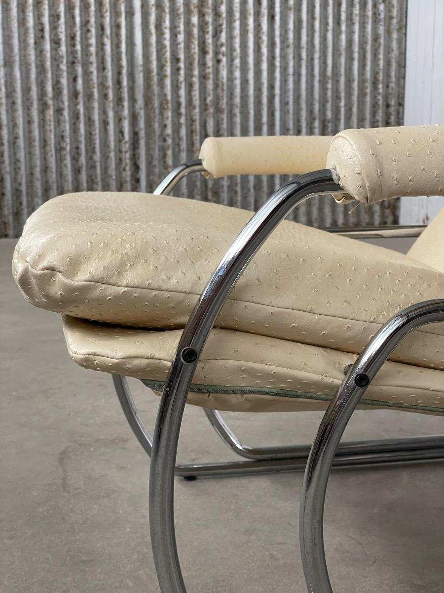 Gelderland loungechair 301 1970s by Jan de Bouvrie