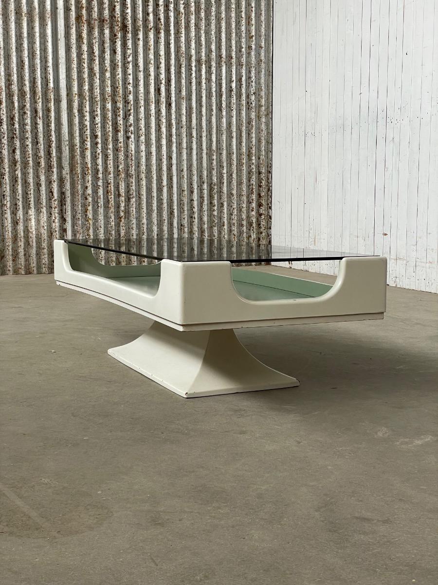 Mid century design Vintage Space Age Coffee Table, 1970