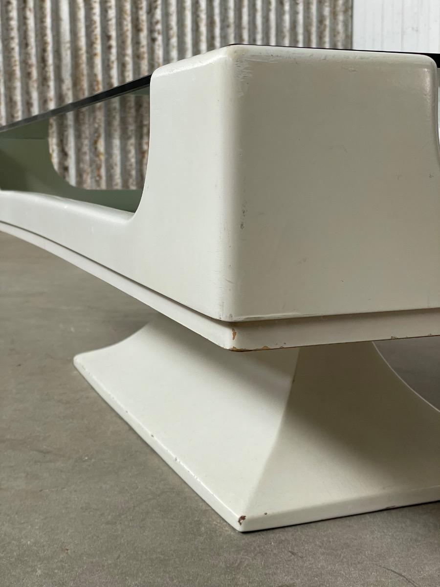 Mid century design Vintage Space Age Coffee Table, 1970