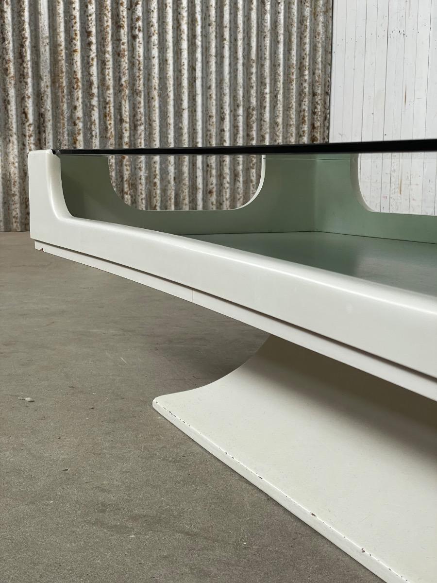 Mid century design Vintage Space Age Coffee Table, 1970