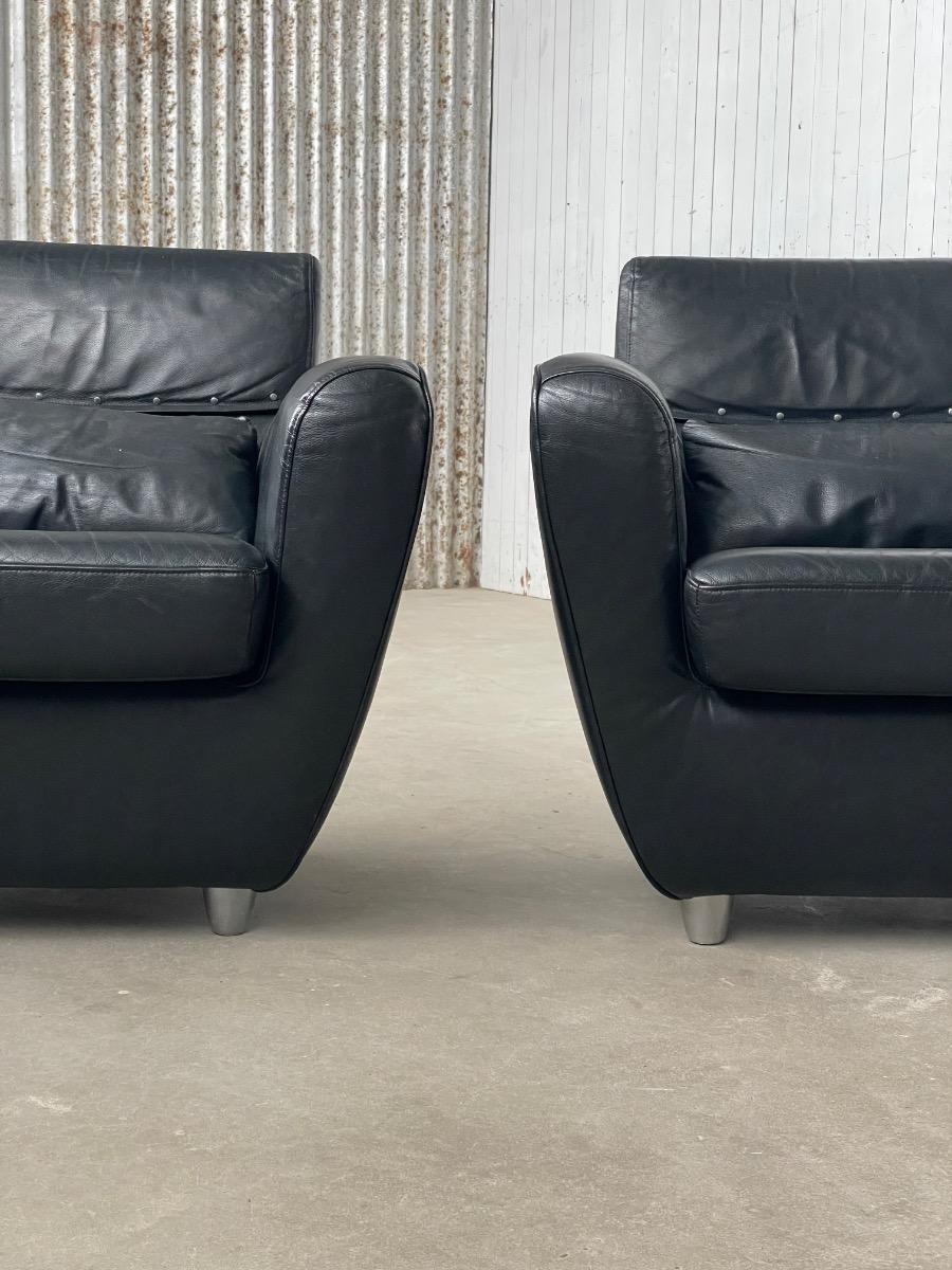 Pair loungechairs by Ligne Roset made in France