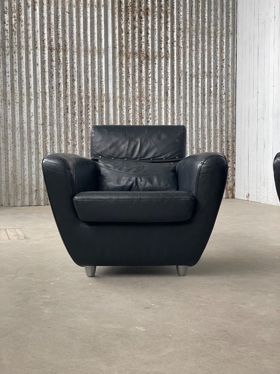 Pair loungechairs by Ligne Roset made in France