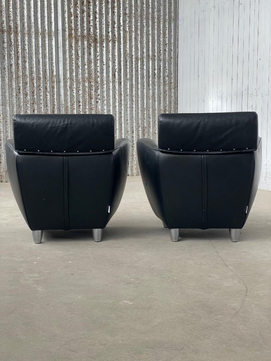 Pair loungechairs by Ligne Roset made in France