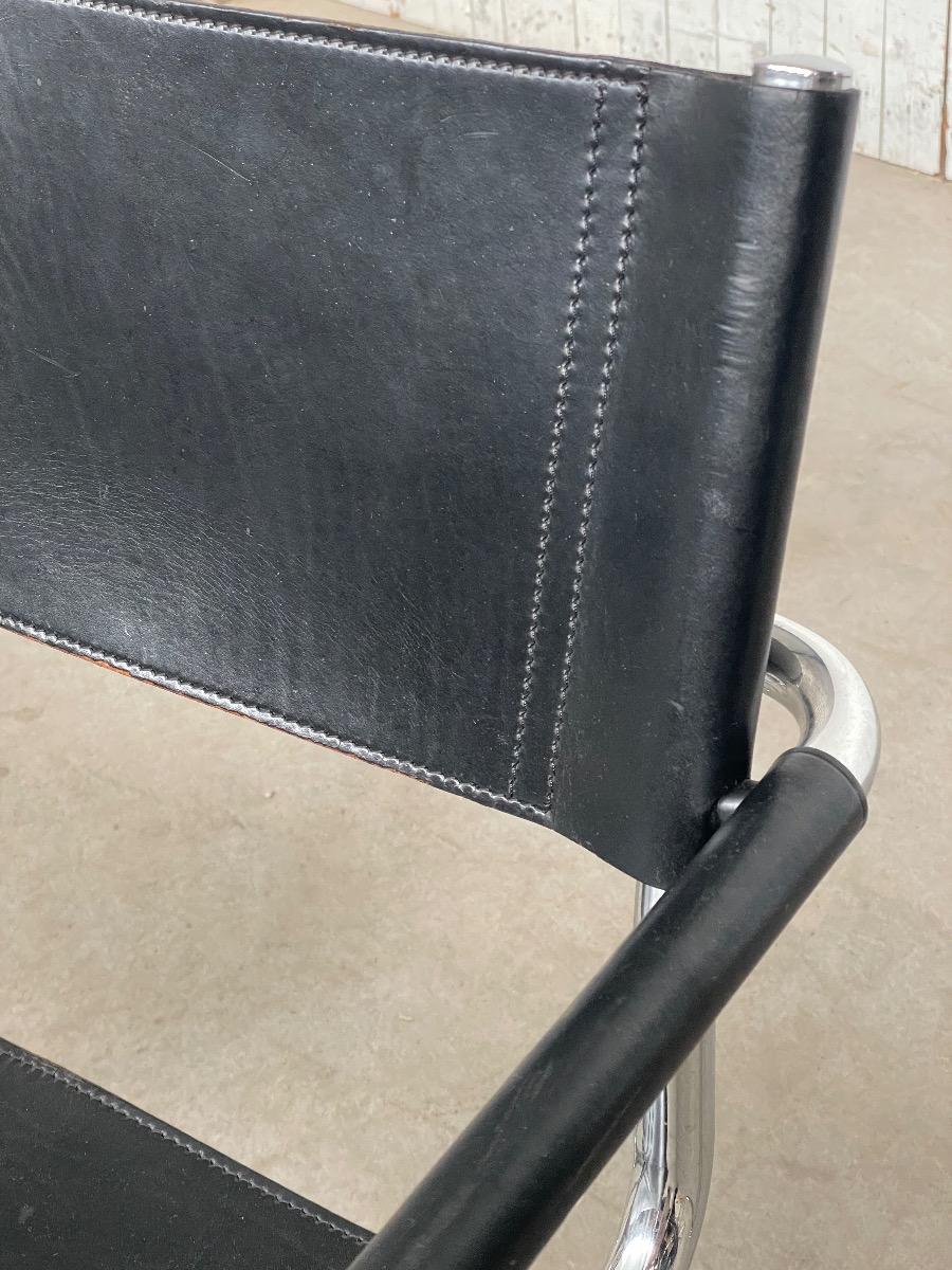 Set of 4 dining chairs for Matteo Grassi Italy 1970s