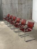 Set of 6 Matteo Grassi MG5 dining chairs 1960s 