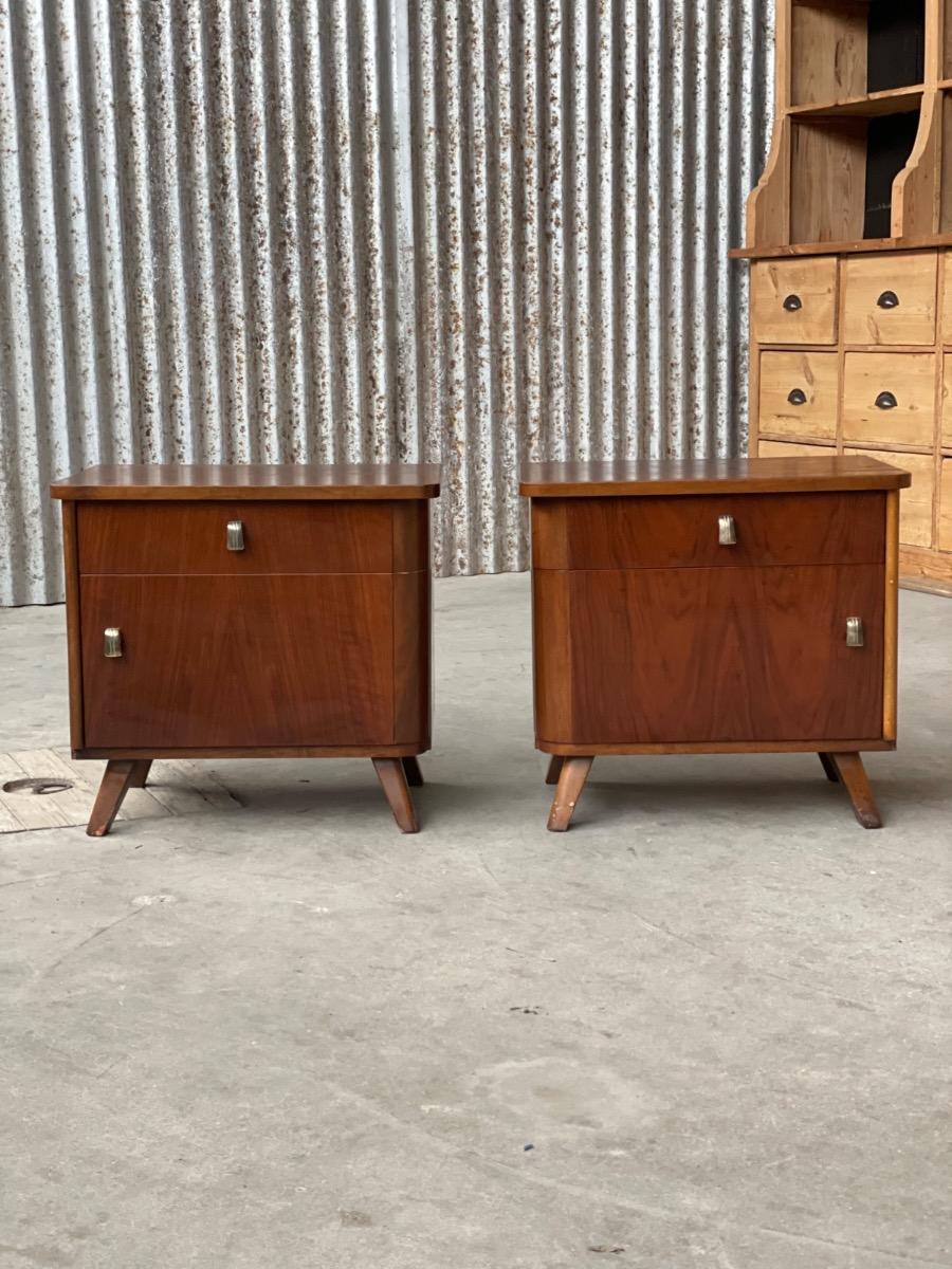 Set vintage nightstands 1960