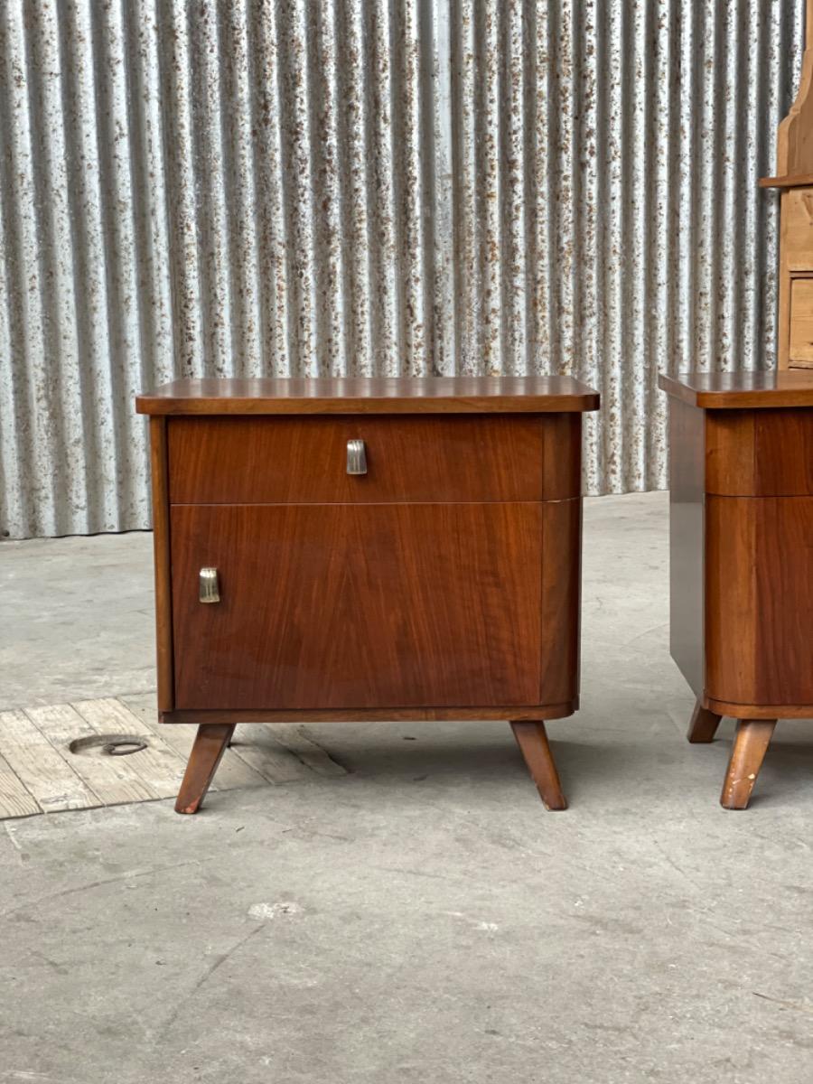 Set vintage nightstands 1960