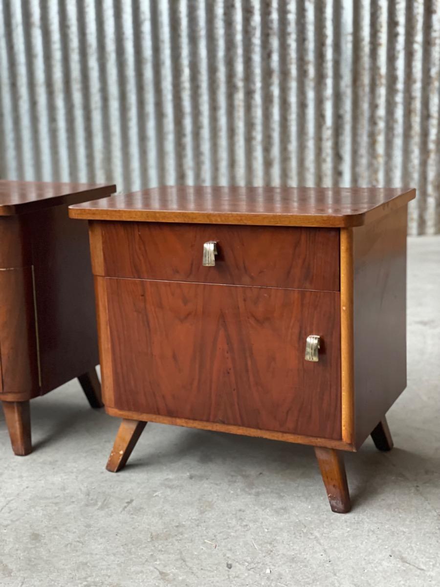 Set vintage nightstands 1960