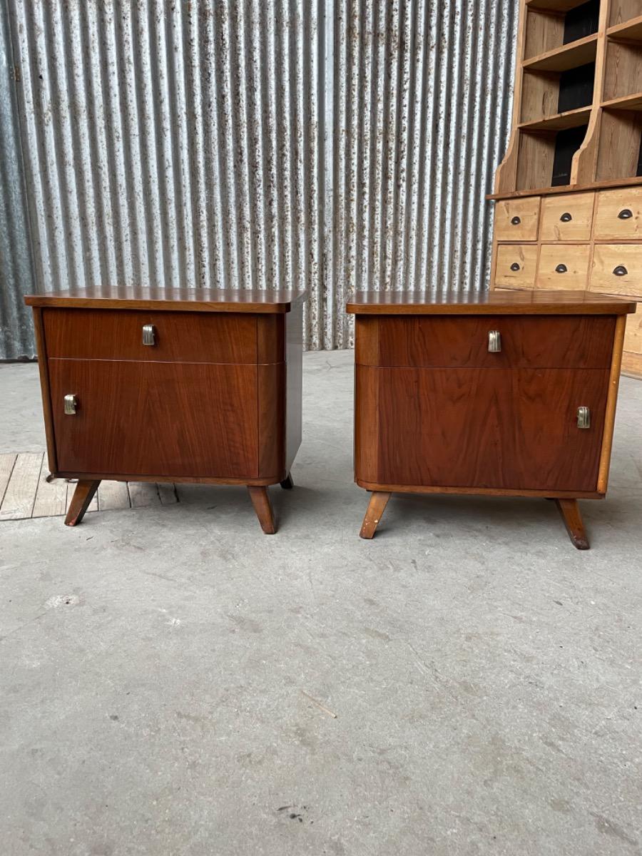 Set vintage nightstands 1960