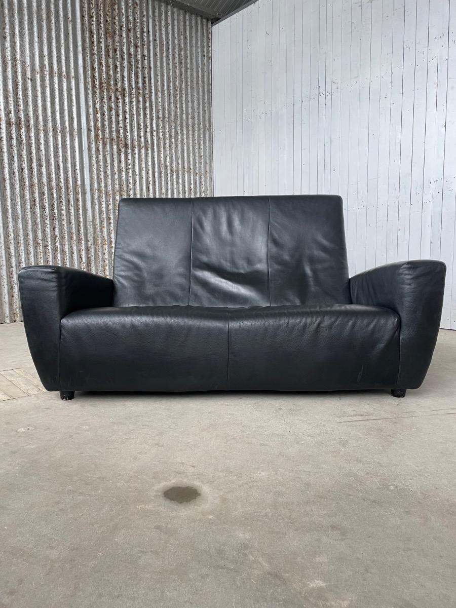 Sofa in leather Vintage by Gerard van den Berg Netherlands