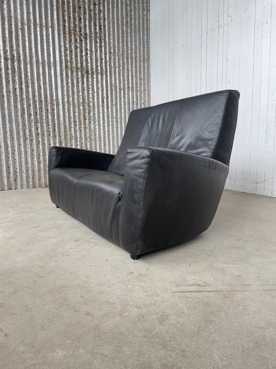 Sofa in leather Vintage by Gerard van den Berg Netherlands