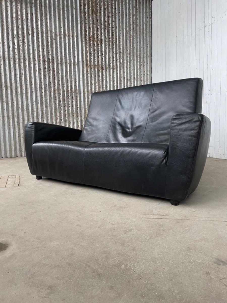 Sofa in leather Vintage by Gerard van den Berg Netherlands