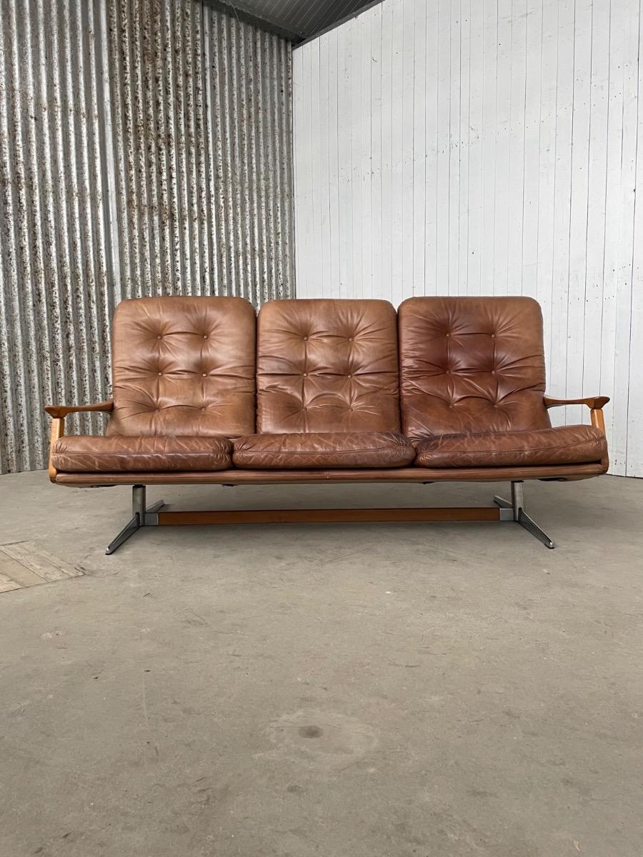 Sofa Vintage - by Eugen Schmidt - Soloform 1960 - Germany 