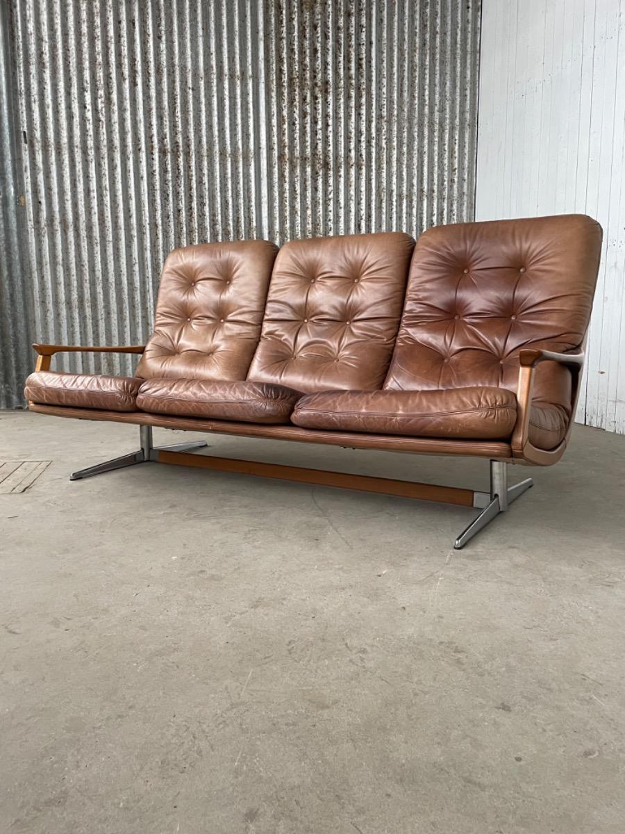 Sofa Vintage - by Eugen Schmidt - Soloform 1960 - Germany 