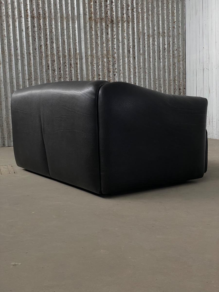 Vintage 2-seat sofa DS-47 De Sede, 1980s