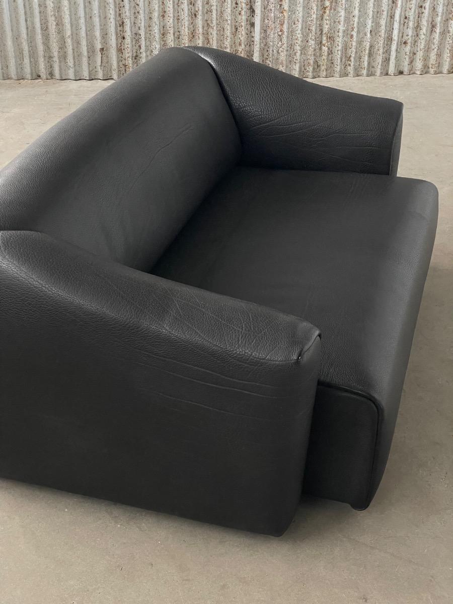 Vintage 2-seat sofa DS-47 De Sede, 1980s