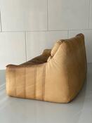 Vintage 2-seat sofa Rolf Benz in Cognac Leather, 1960s - 1st edition