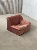 Vintage armchair de sede 1970s design Buffalo leather 