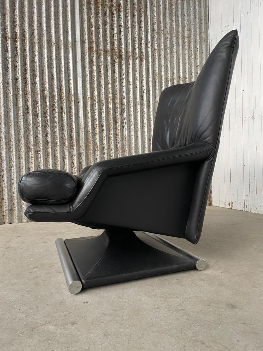 Vintage armchair - Mathias Hoffman / Rolf Benz - Model 6500 - 1980s 