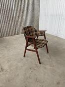 Vintage armchair teakwood 1960s