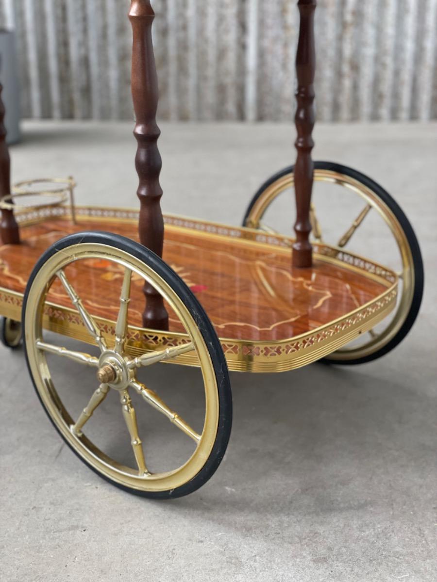 Vintage bar cart - Italy - 1970s 