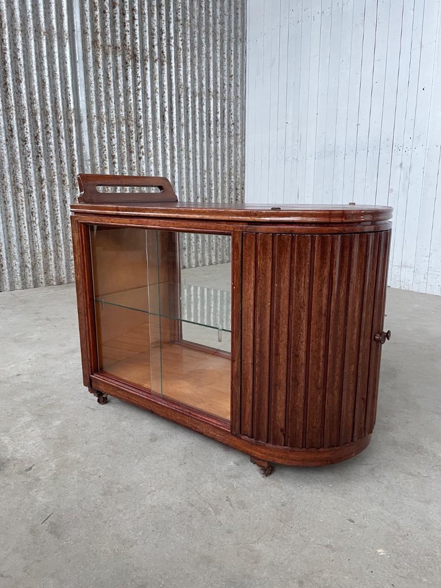 Vintage bar cart - trolley 1950 - wood