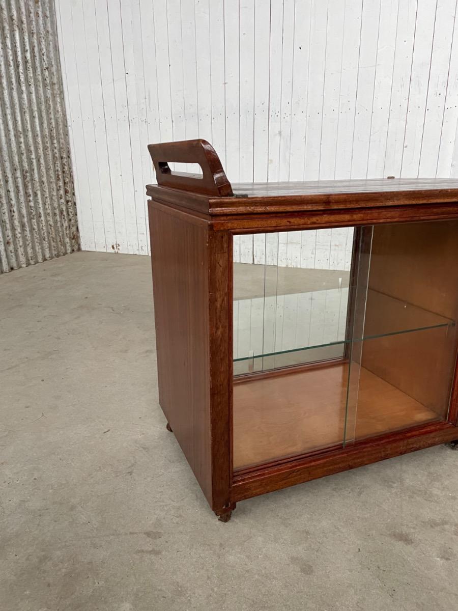 Vintage bar cart - trolley 1950 - wood