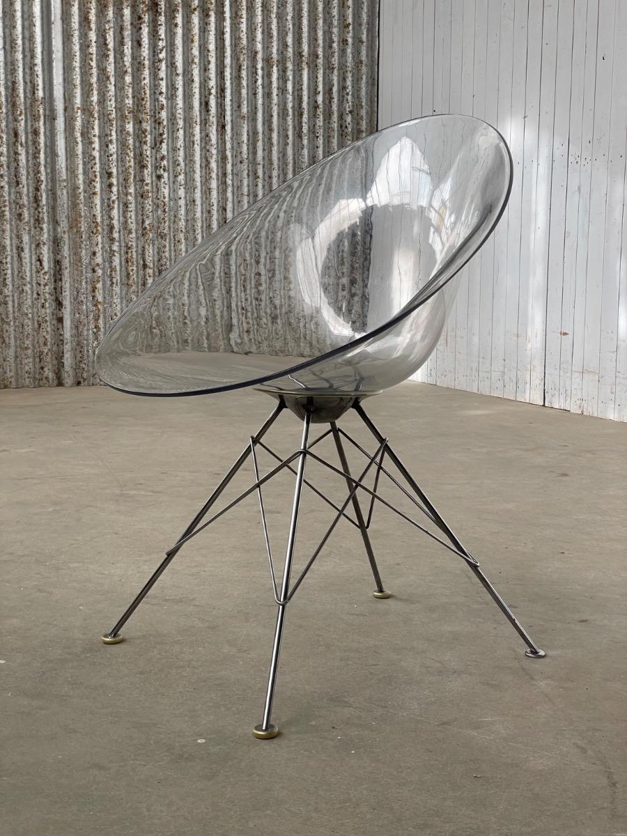 Vintage chairs Eros by Kartell with Philippe Starck, Italy