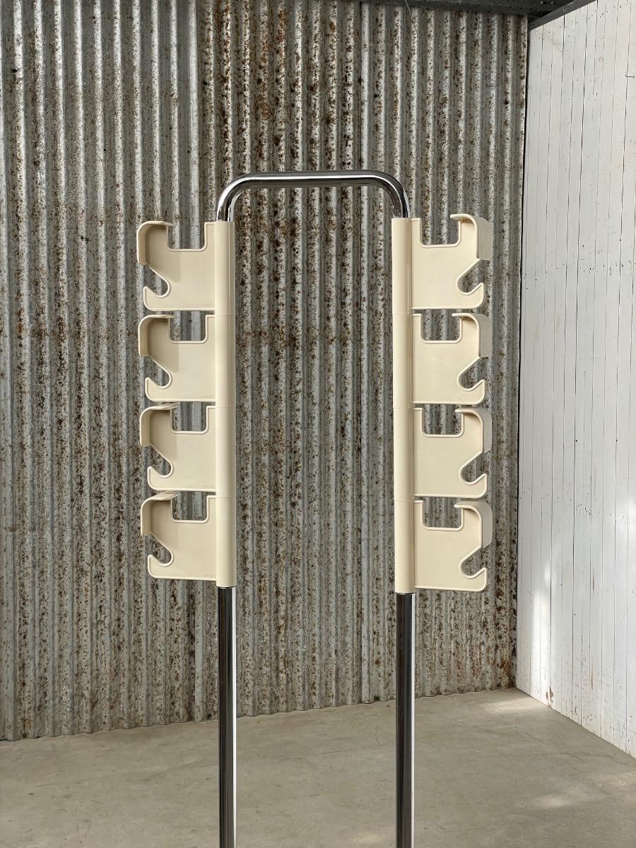 Vintage clothing rack by Jean-Pierre Vitrac for Manade, France 1970s