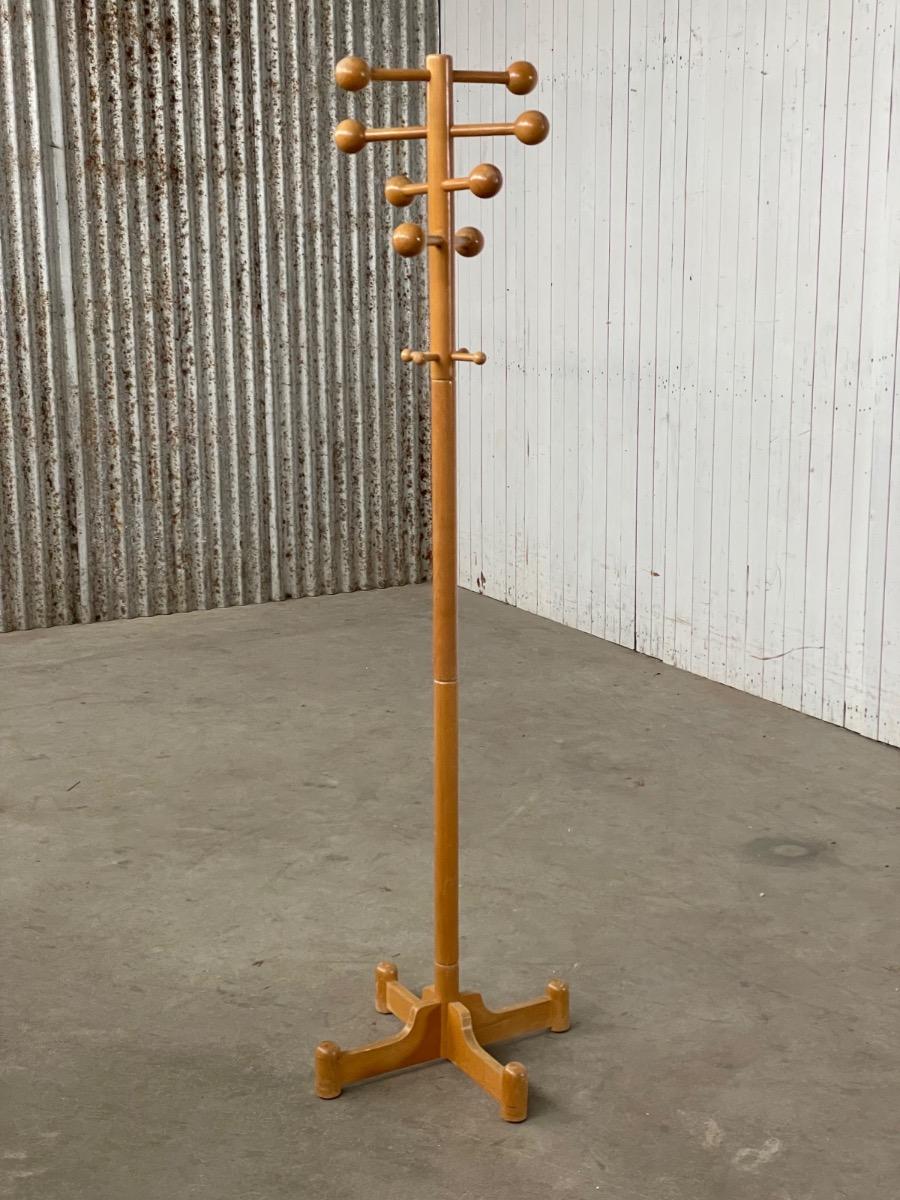 Vintage postmodern Coat rack 1970s design 