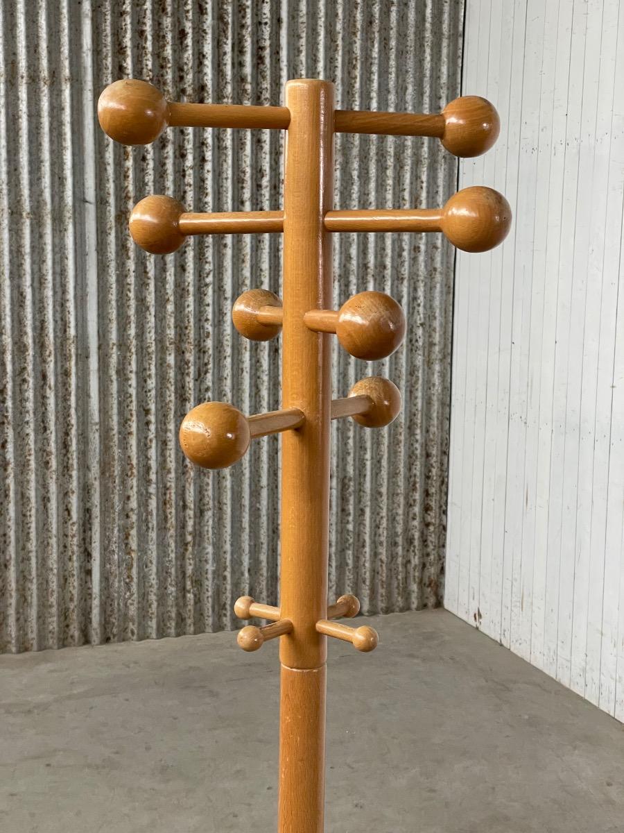 Vintage postmodern Coat rack 1970s design 